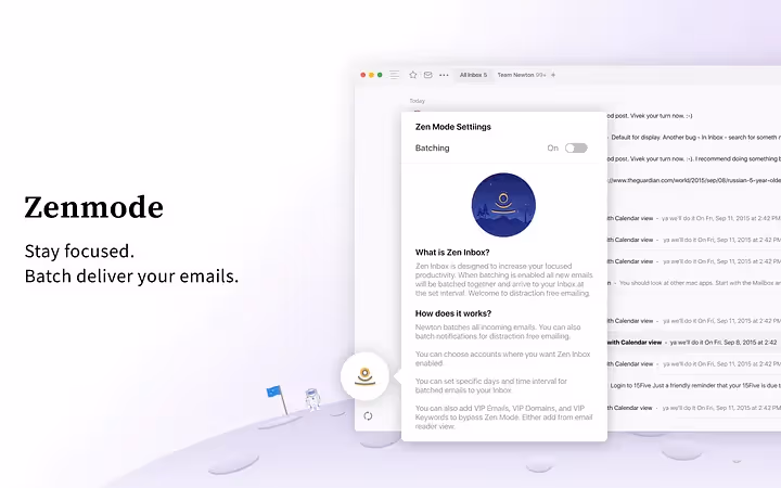 Introducing Zenbox, Universal Search, Unified Folders, Pinned Folders, Lenmode, and more.