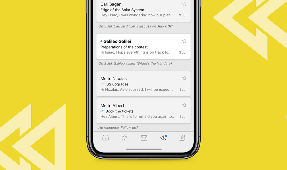 Screenshot showing email workflows