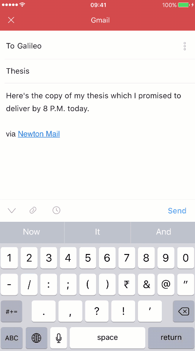Newton send later gif
